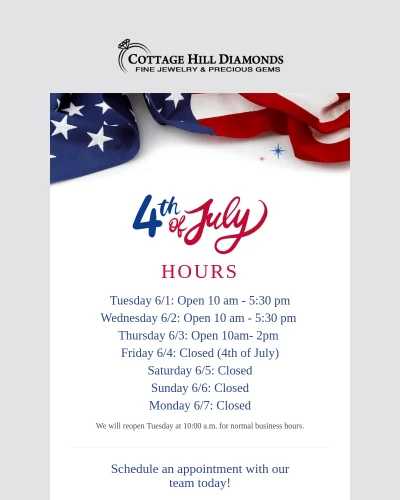 CHD 4thofjuly eblast